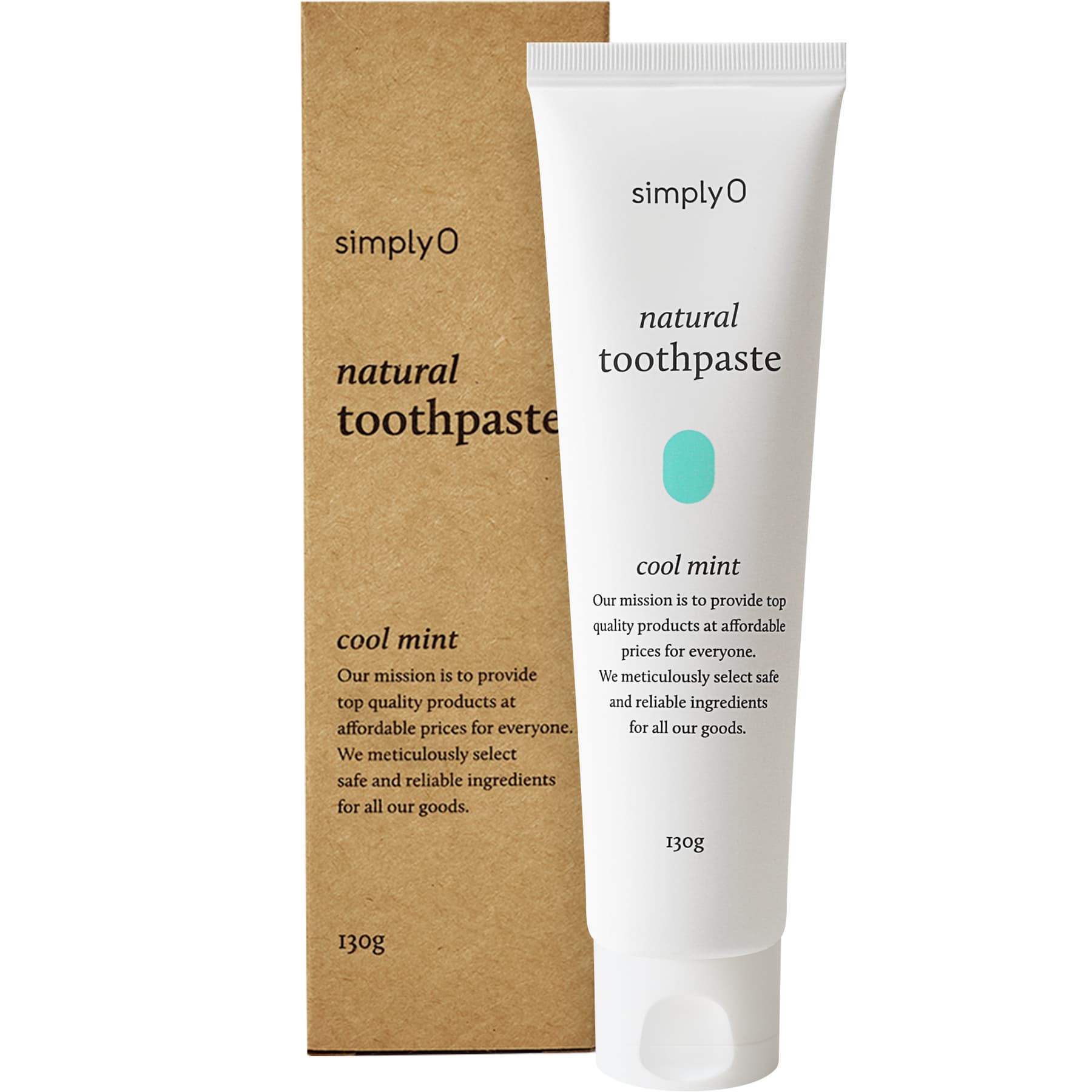 _Toothpaste_Natural toothpaste _ Cool mint